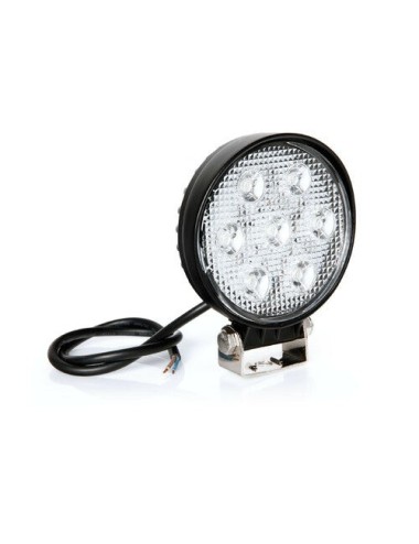 WL-1, faro ausiliario a 7 Led - 10/30V - Bianco