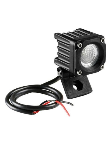 WL-19, faro ausiliario a 1 Led - 9/32V - Luce ampia - Bianco