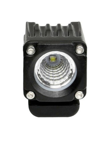 WL-19, faro ausiliario a 1 Led - 9/32V - Luce ampia - Bianco