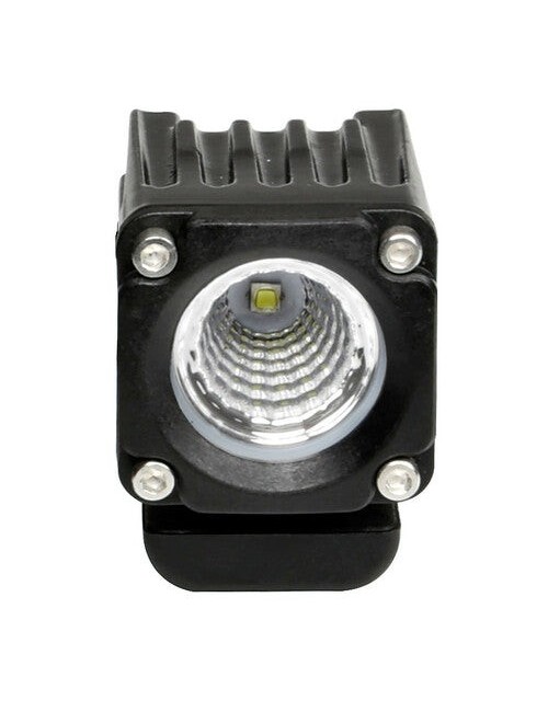 WL-19, faro ausiliario a 1 Led - 9/32V - Luce ampia - Bianco