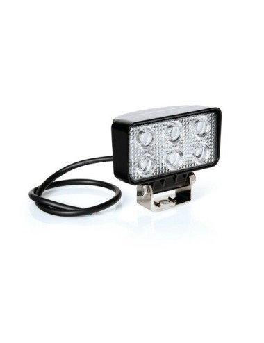 WL-2, faro ausiliario a 6 Led - 10/30V - Bianco