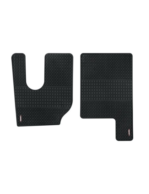 Coppia tappeti su misura in Eco Gomma per camion - compatibile per Renault K-T-C - Renault C cabina 2,5m - Renault T High