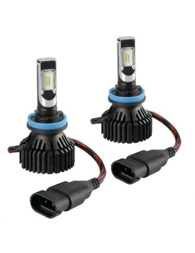 9/32V Halo Led Serie 6 Standard - (H8-H9-H11-H16) - 30W - PGJ19-X - 2 pz - Scatola