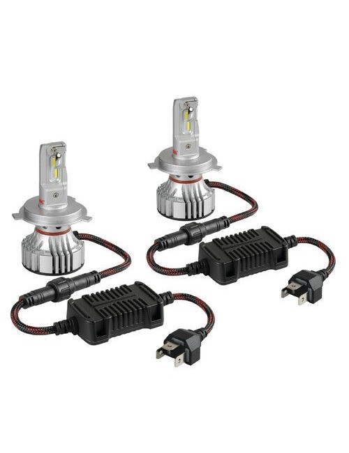 9/32V Halo Led Serie 7 Compact - (H4) - 36W - P43t - 2 pz - Scatola