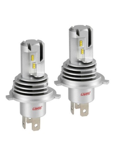 9/32V Halo Led Serie 8 Halo Killer - (H4) - 25W - P43t - 2 pz - Scatola