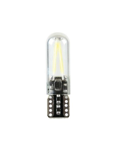 9/32V Led series - 2 Led COB - (T10) - W2,1x9,5d - 2 pz - Scatola - Bianco - Doppia polarità