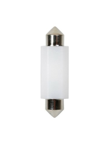 9/32V Led Series - 2 SMD x 1 chip - 12x41 mm - SV8,5-8 - 1 pz - D/Blister - Bianco - Doppia polarità - Resistenza incorporata