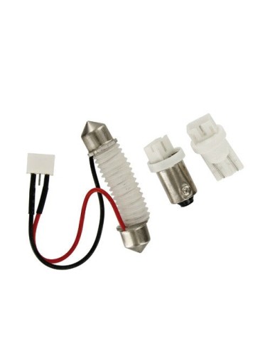 10/30V Mega-Led - Pannello COB 18 chips - 28x18 mm - 2,8W - 1 pz - D/Blister - Bianco