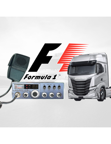 Alan 48 formula uno edition - Radio cb per camion