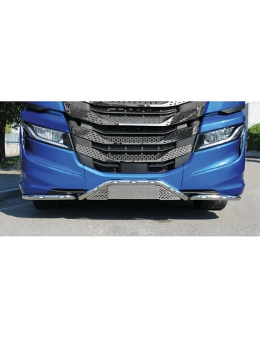 Barra paraurti con portatarga kit 3 pz 13 fori - IVECO