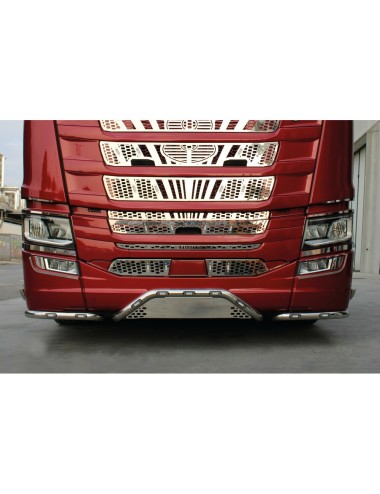 Barra paraurti con portatarga kit 3 pz 13 fori - SCANIA