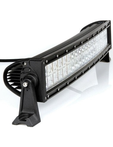 Barra a Led con struttura curva in alluminio, 10/30V - 55 cm