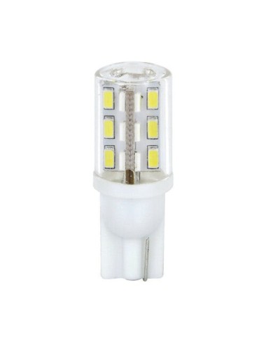 10/30V Mega-Led 24 - 24 SMD x 1 chip - (T10) - W2,1x9,5d - 2 pz - D/Blister - Bianco