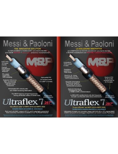 Cavo Ultraflex 7 by Messi & Paoloni 5 metri - CAVO ANTENNA CB