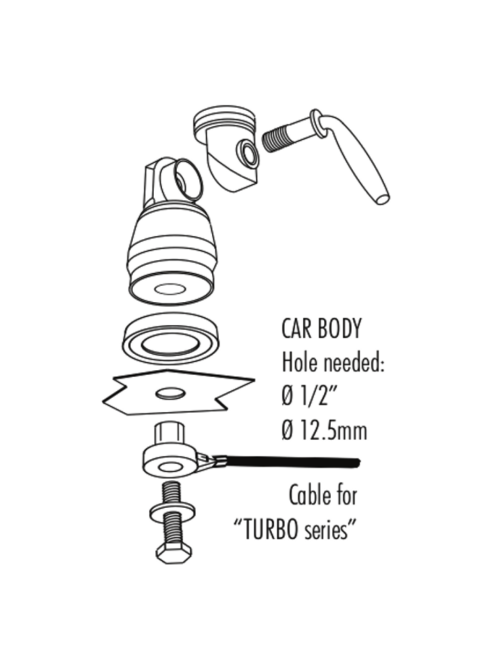 Sirio Mini Turbo S - ANTENNA CB PER CAMION