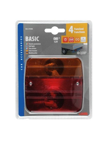 Basic, fanale posteriore 4 funzioni 12V