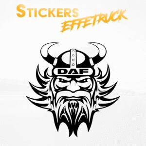 VIKINGO DAF - Adesivo prespaziato Personalizzato